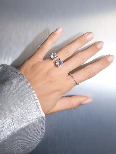 Billion Avenue Double Diamond Ring