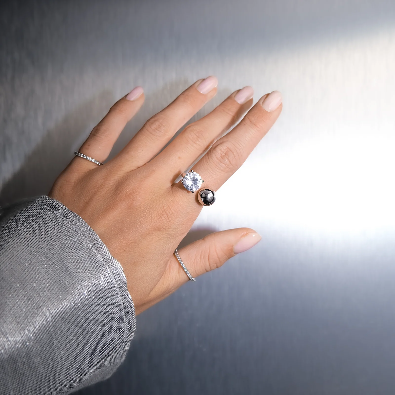 Billion Avenue Ball Diamond Ring