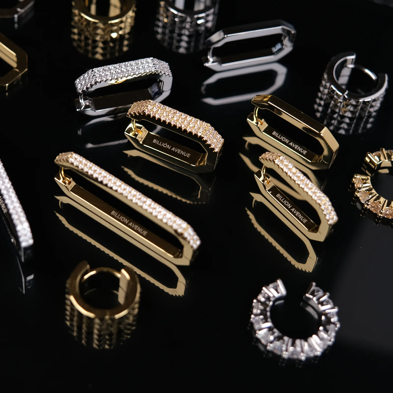 Billion Avenue Octa Max Short Diamond Earring