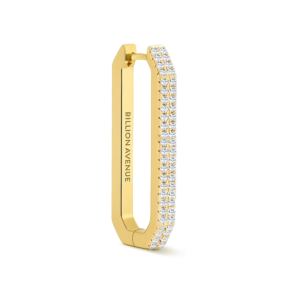 Billion Avenue Octa Long Diamond Earring