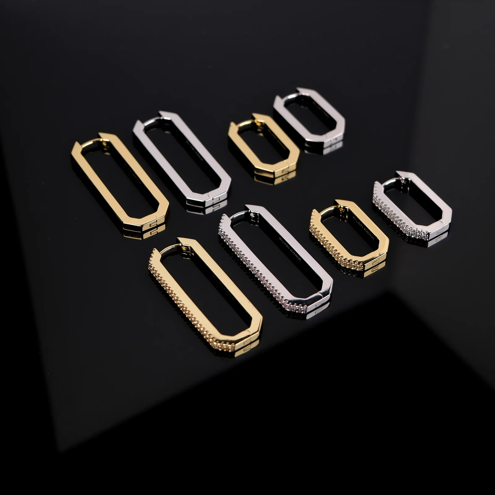 Billion Avenue Octa Long Diamond Earring