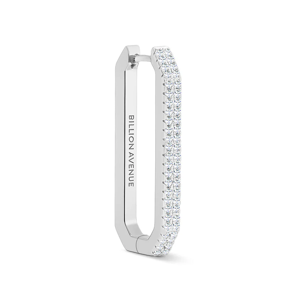 Billion Avenue Octa Long Diamond Earring