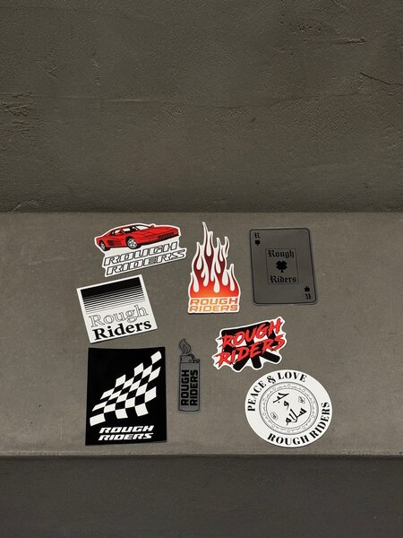 Rough Riders Rough Riders Sticker Pack