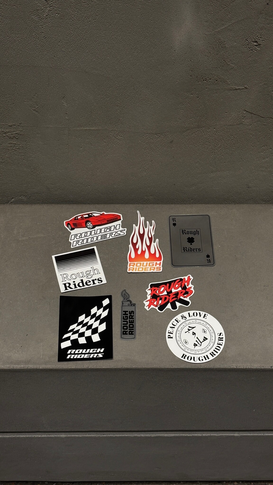 Rough Riders Rough Riders Sticker Pack