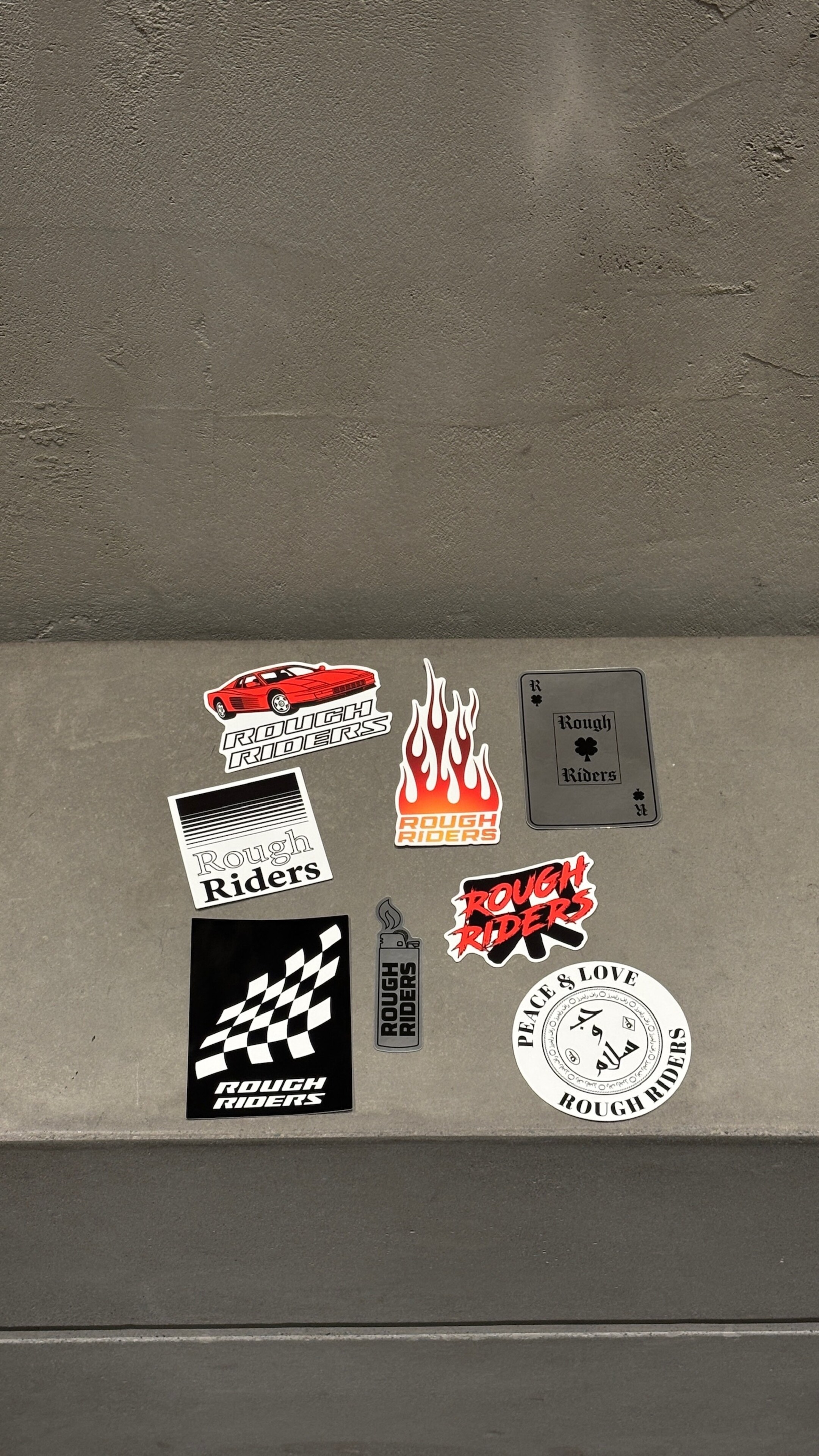 Rough Riders Sticker Pack - Rough Riders