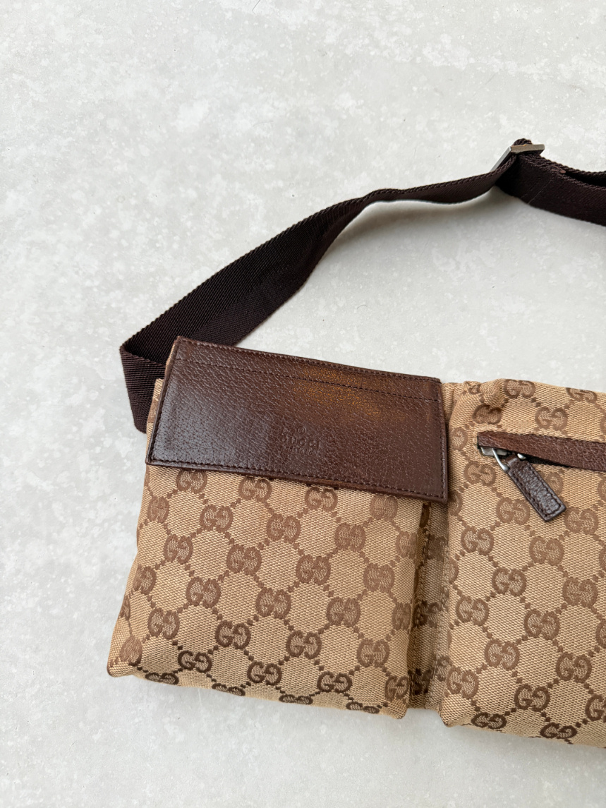 RR ARCHIVE Gucci GG Canvas Belt Bag