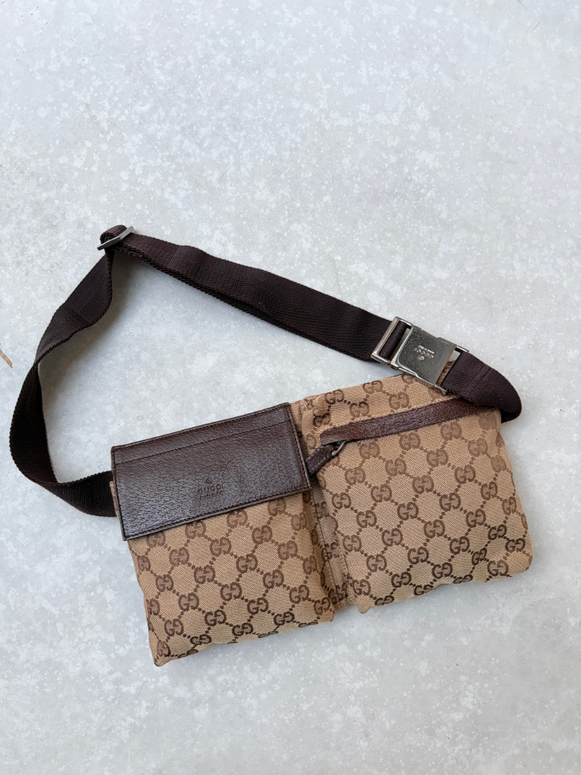 RR ARCHIVE Gucci GG Canvas Belt Bag