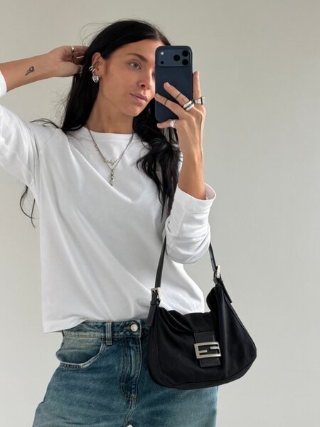 RR ARCHIVE Fendi Mamma Baguette Canvas