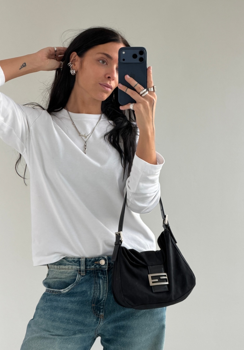 RR ARCHIVE Fendi Mamma Baguette Canvas