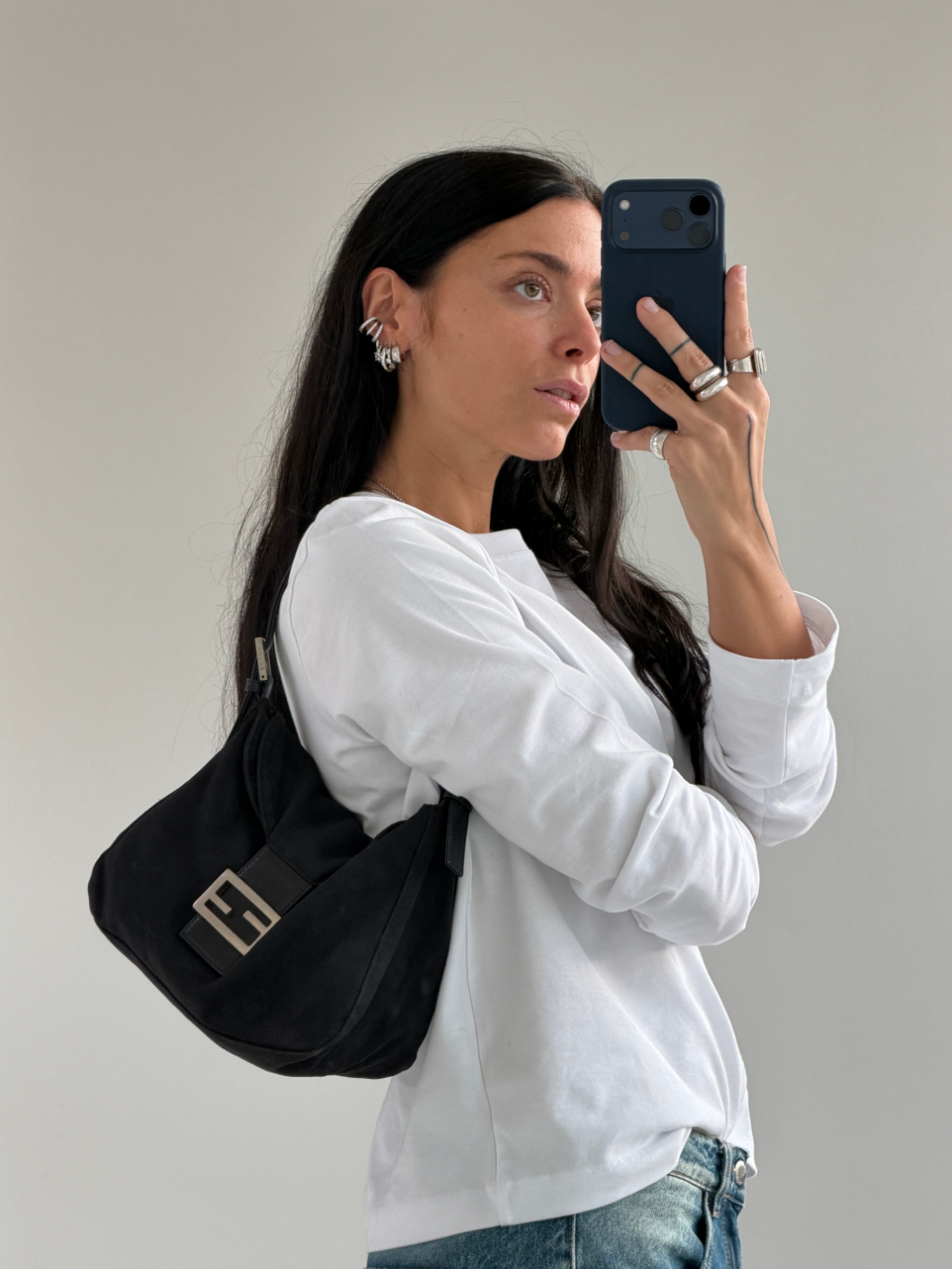 RR ARCHIVE Fendi Mamma Baguette Canvas