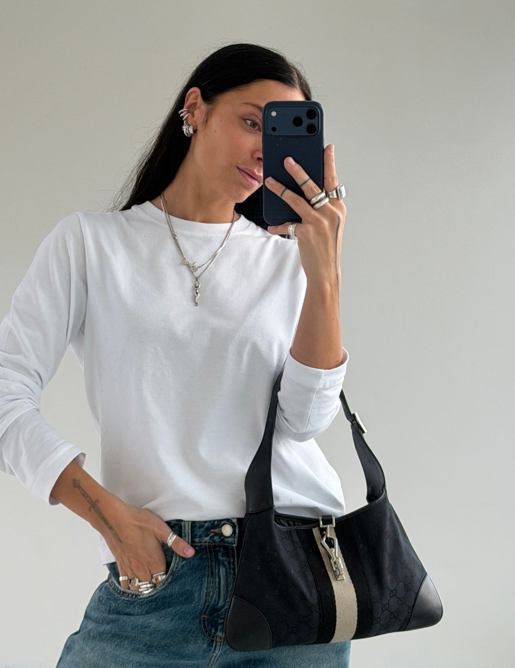 RR ARCHIVE Gucci GG Canvas Jackie