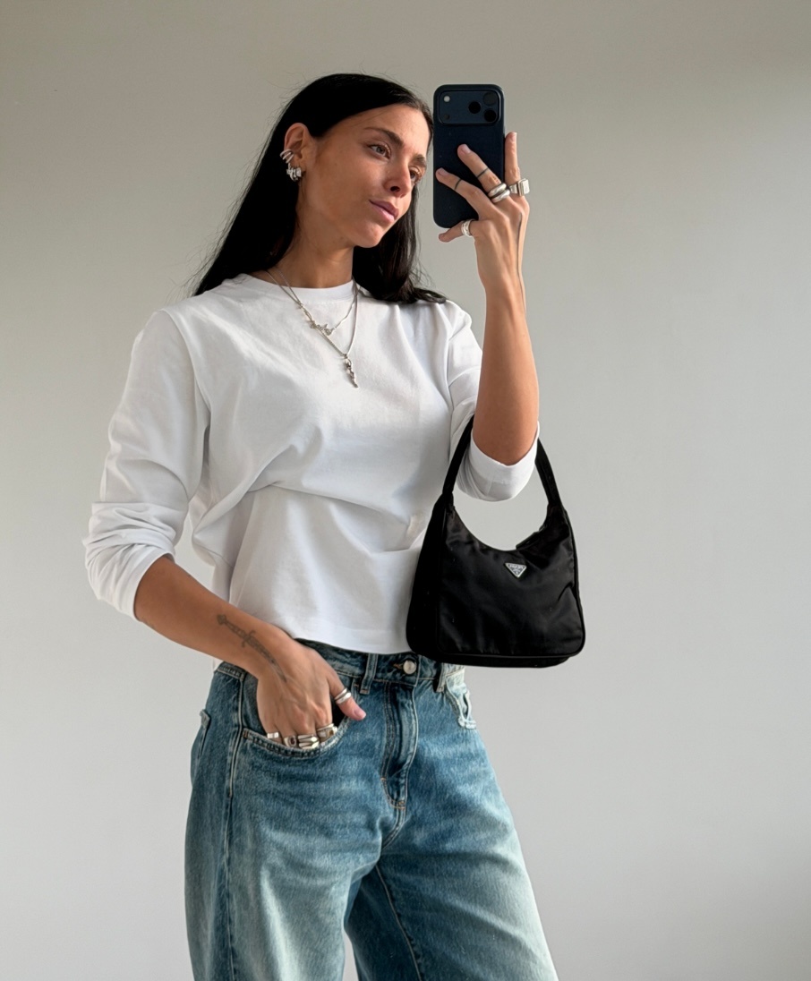 RR ARCHIVE Prada Tessuto Mini Hobo