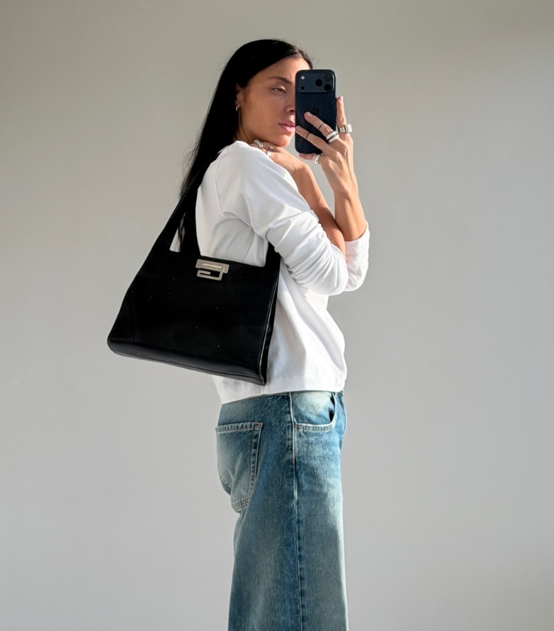 RR ARCHIVE Gucci Leather Shoulder Bag