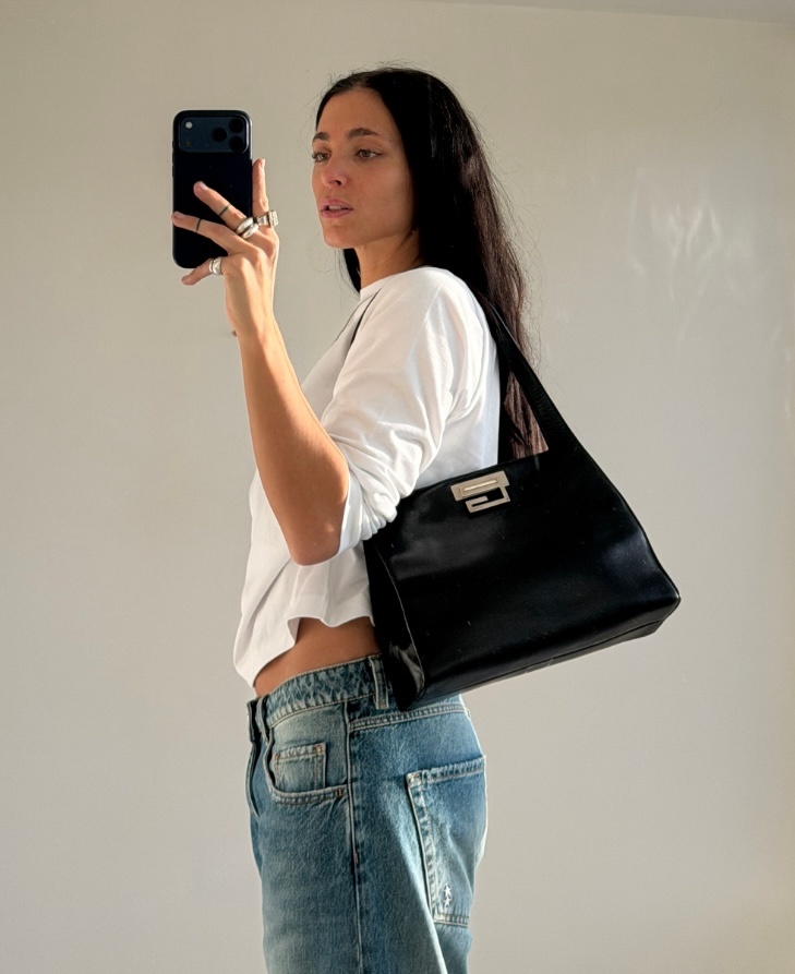 RR ARCHIVE Gucci Leather Shoulder Bag