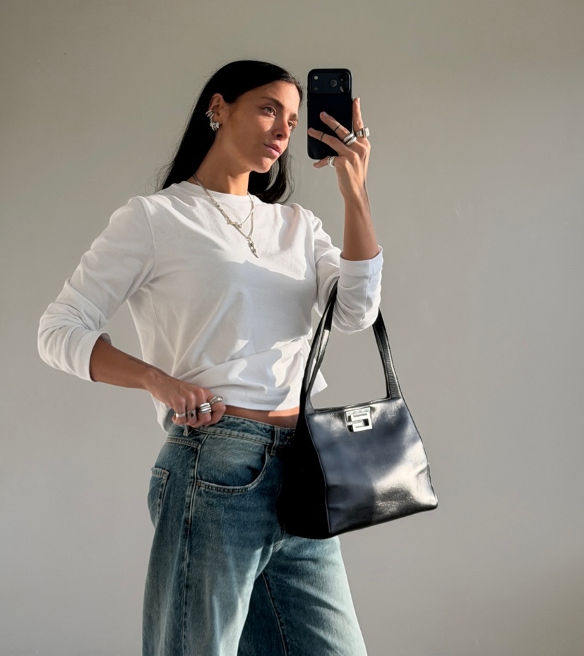 RR ARCHIVE Gucci Leather Shoulder Bag