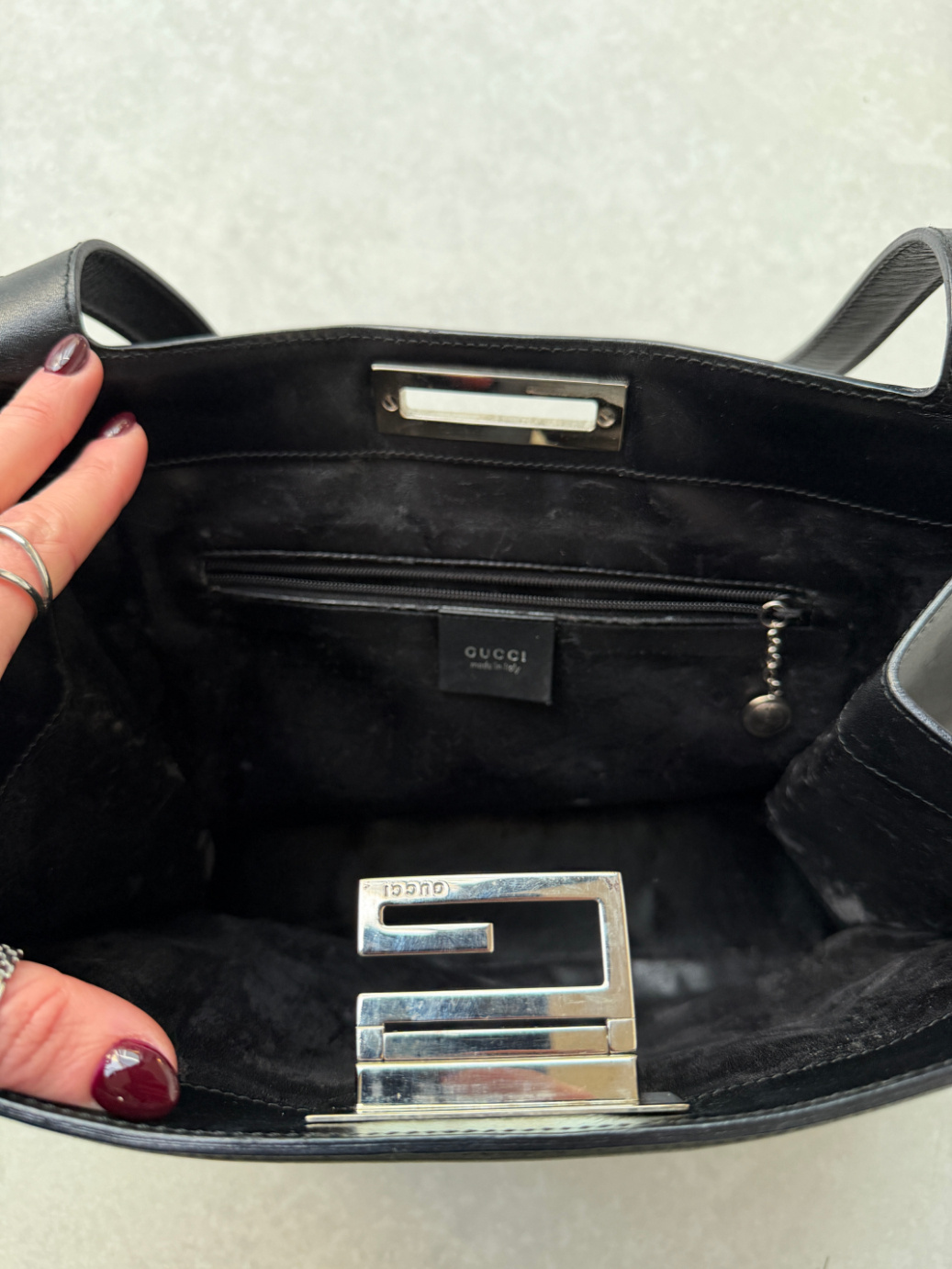 RR ARCHIVE Gucci Leather Shoulder Bag