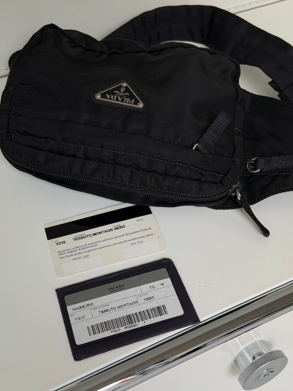 RR ARCHIVE Prada Belt Bag Small