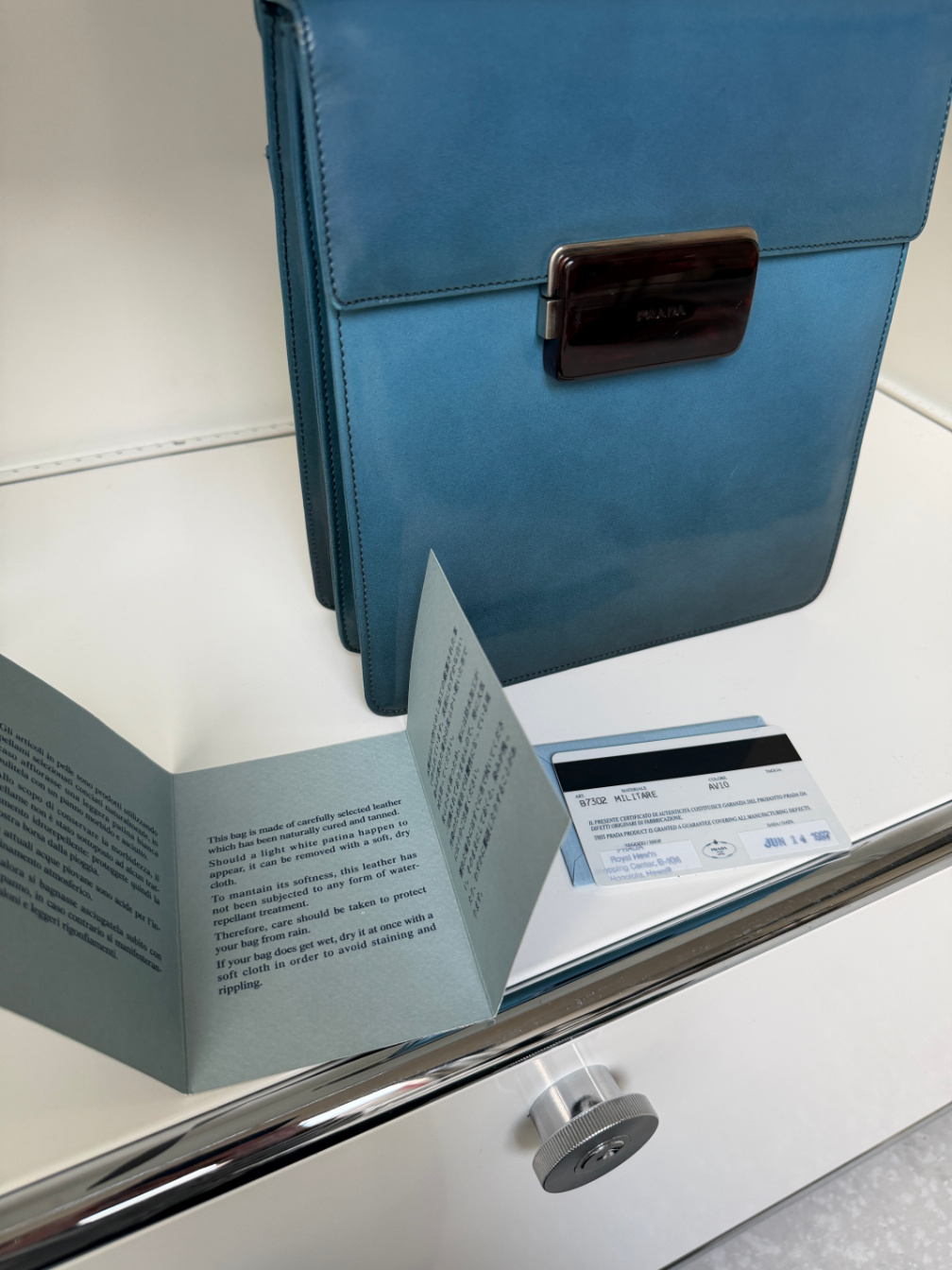 RR ARCHIVE Prada Mini Top Handle Bag