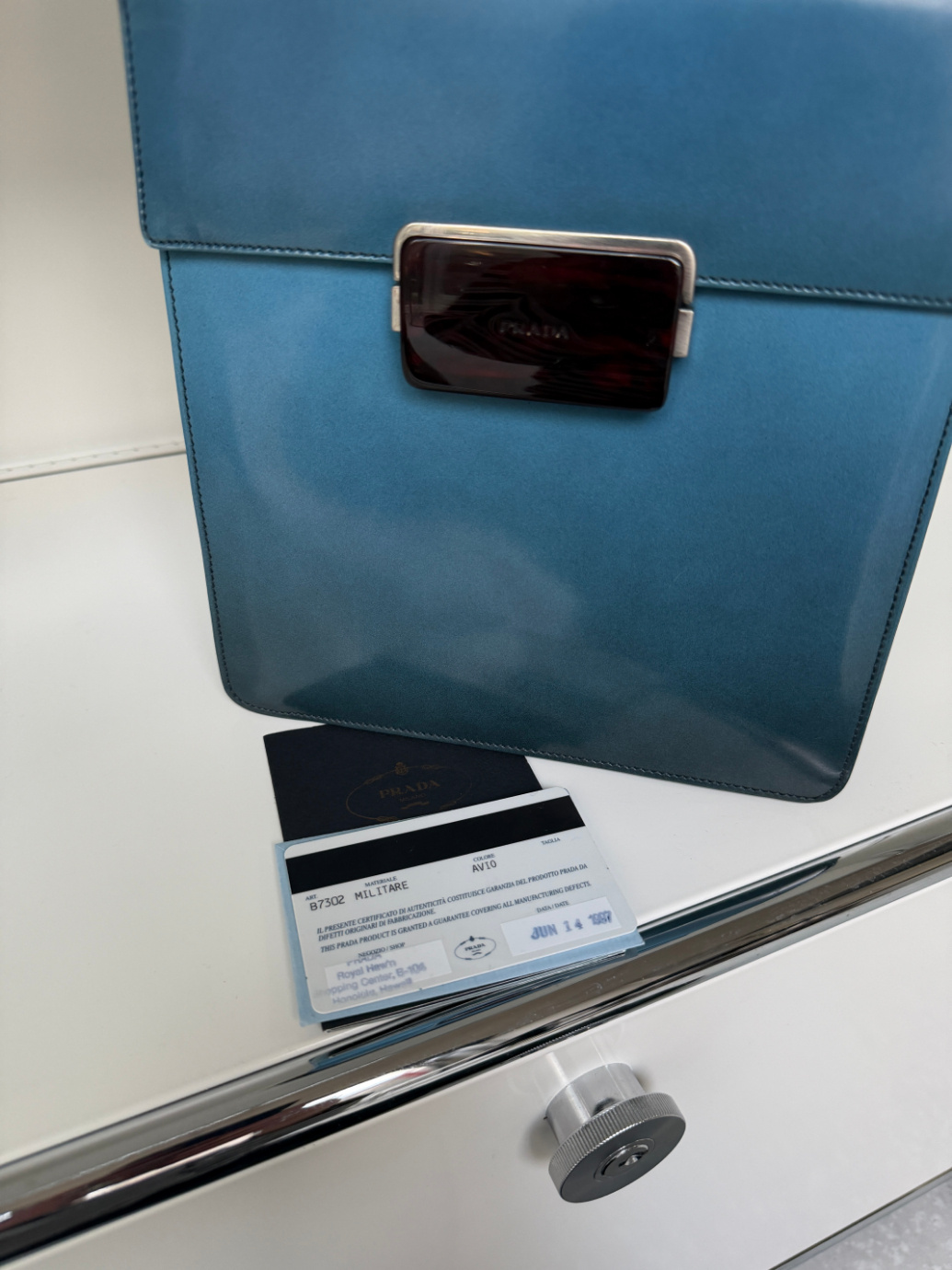 RR ARCHIVE Prada Mini Top Handle Bag