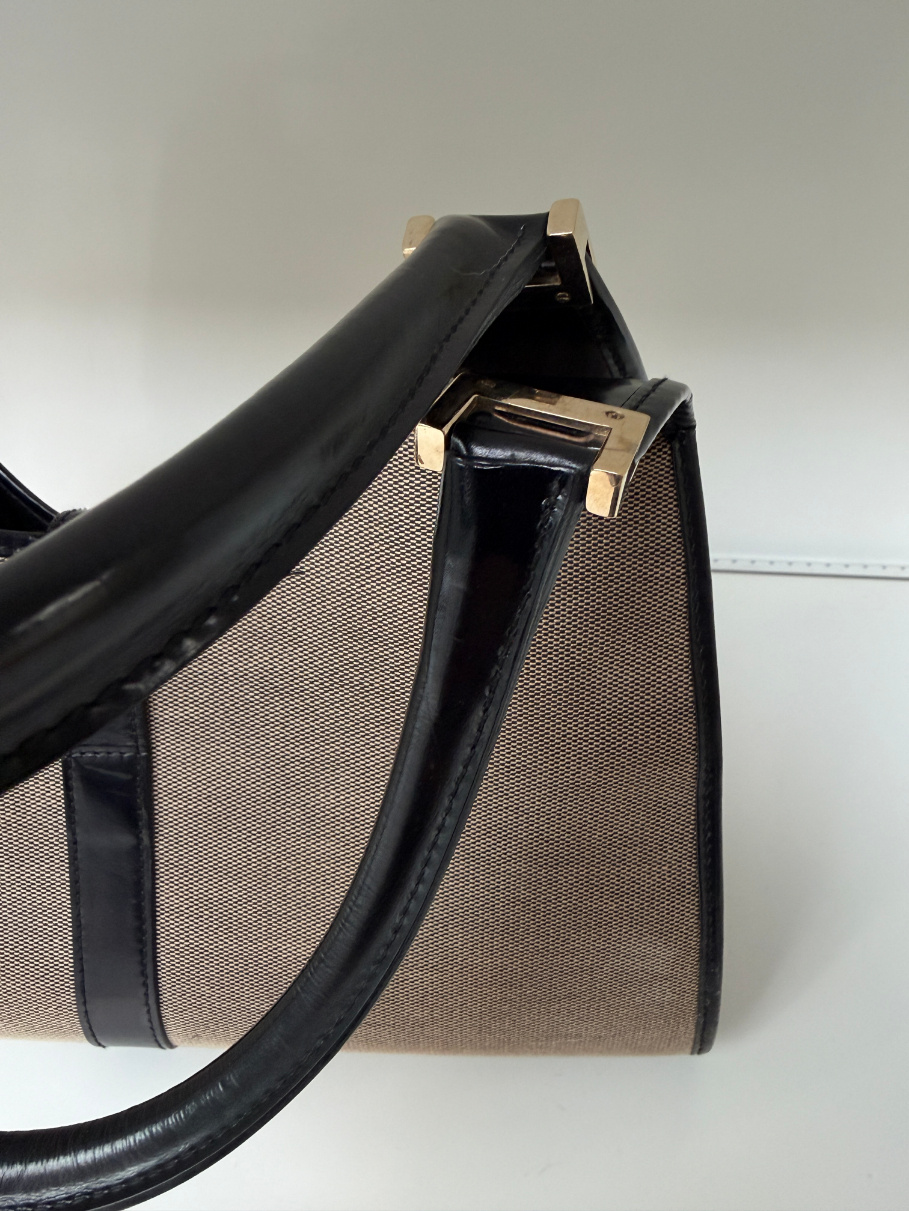 RR ARCHIVE Gucci Jackie Mini Hobo Canvas Bag