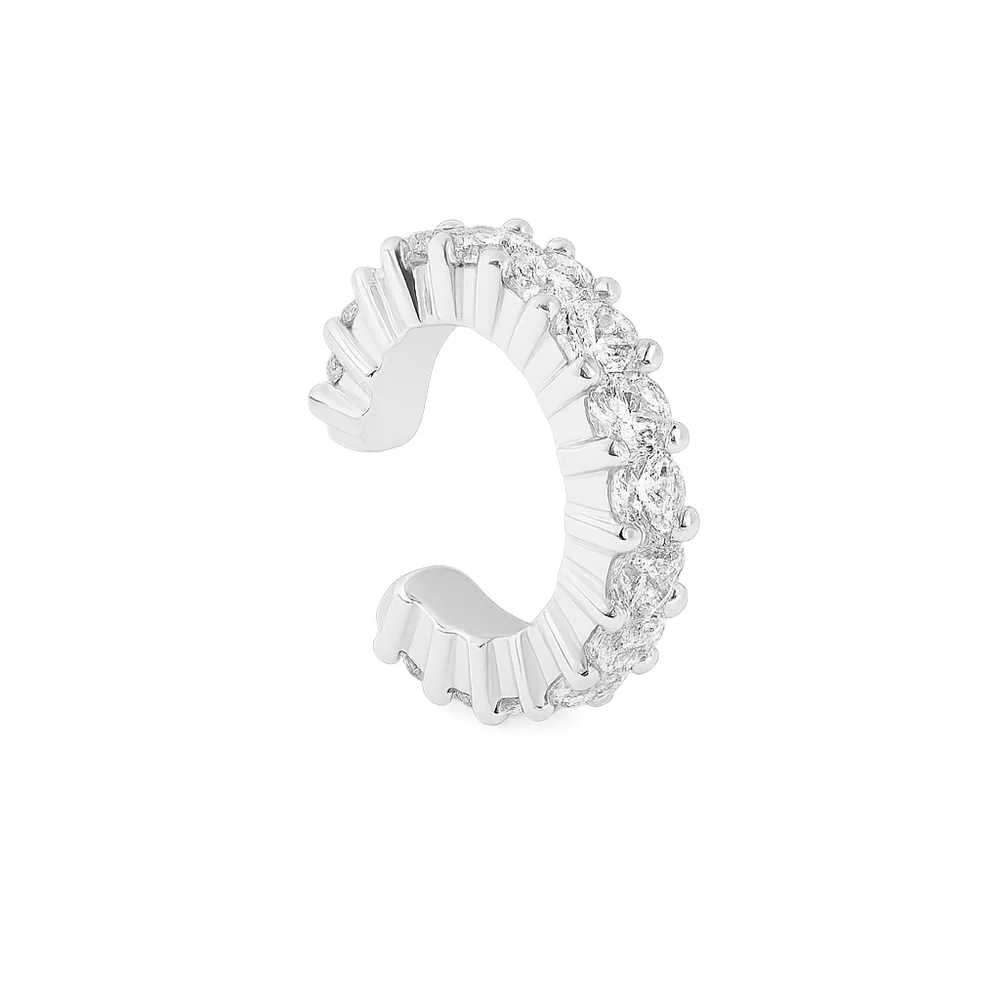 Billion Avenue Iris Diamond Earcuff