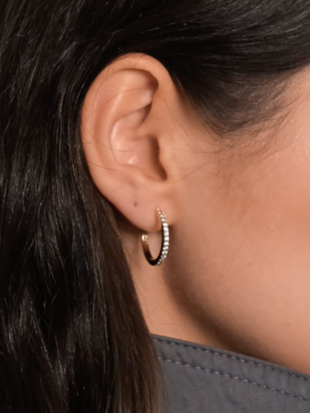 Billion Avenue Ivy M Diamond Earring