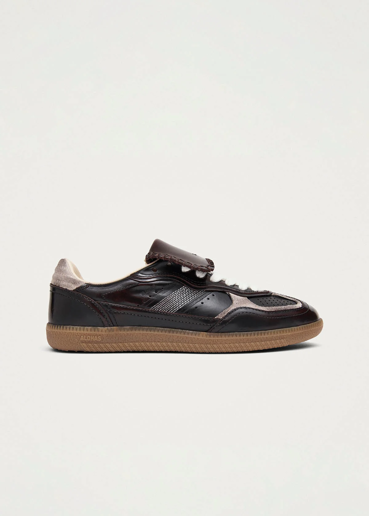 Alohas Club Brushed Leather Sneakers