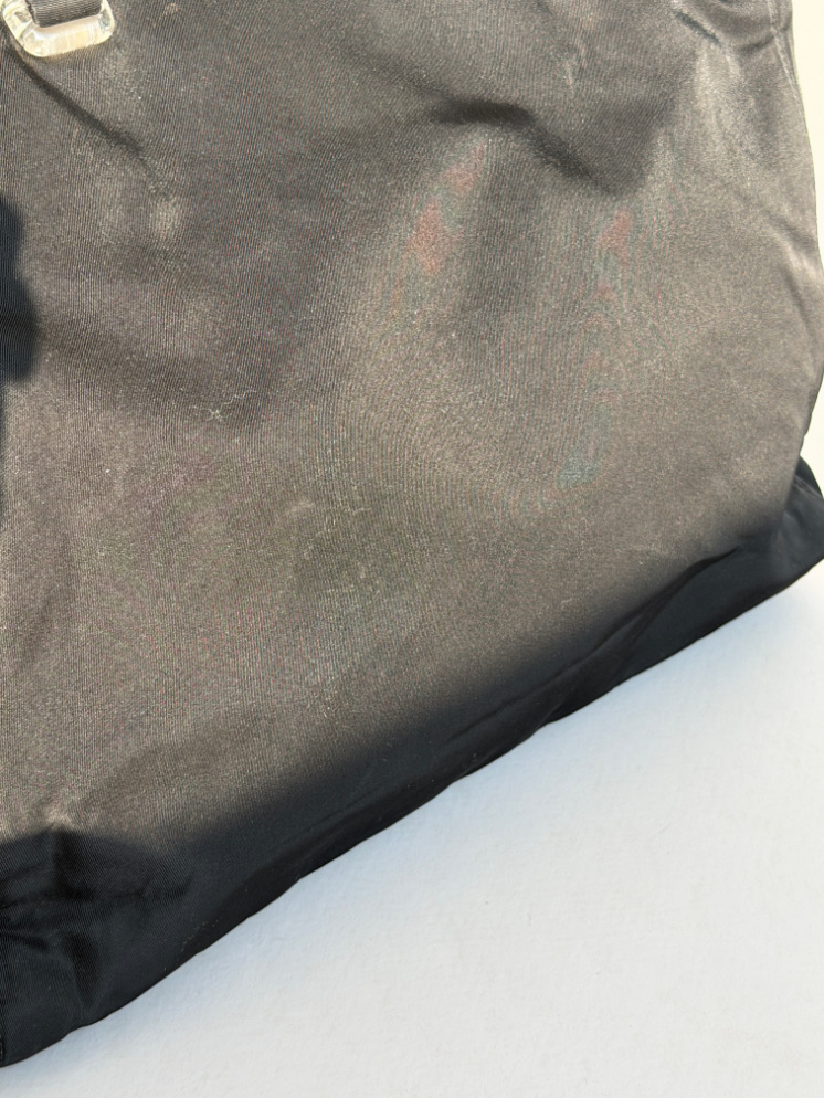 RR ARCHIVE Prada Nylon Plexi Handles Tote Bag