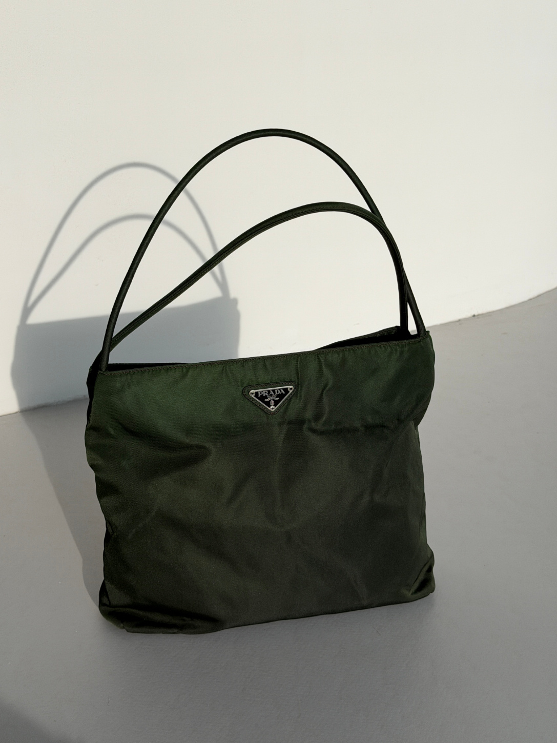 RR ARCHIVE Prada Nylon Tessuto Double Handle Bag