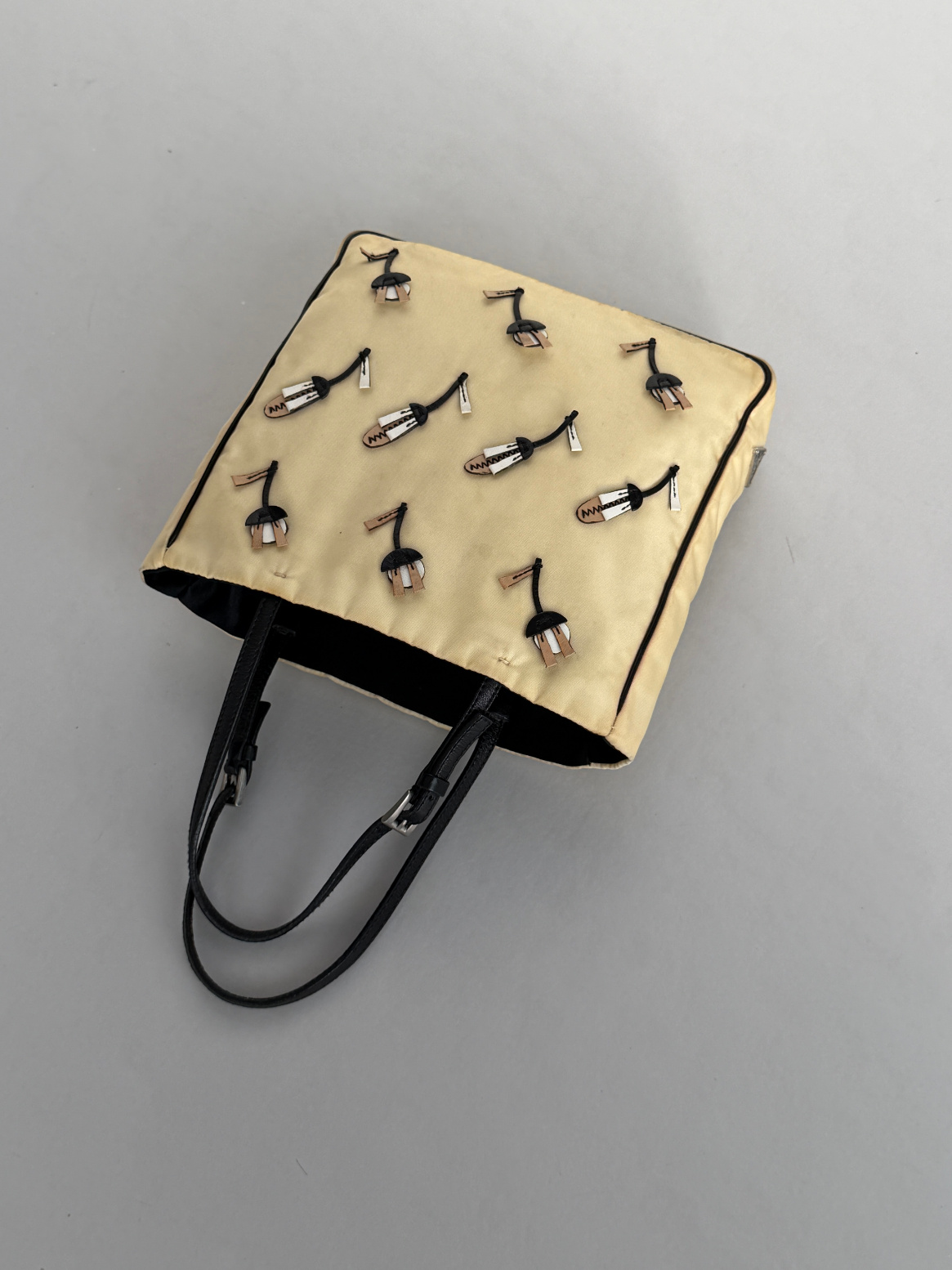 RR ARCHIVE Prada Nylon Tessuto Appliqué Mini Bag