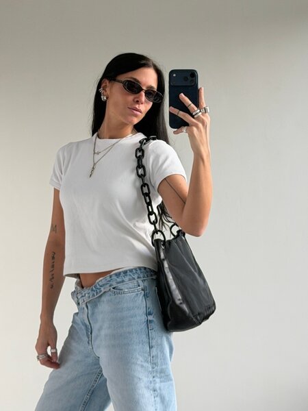 RR ARCHIVE Prada Ring Handle Nylon Bag