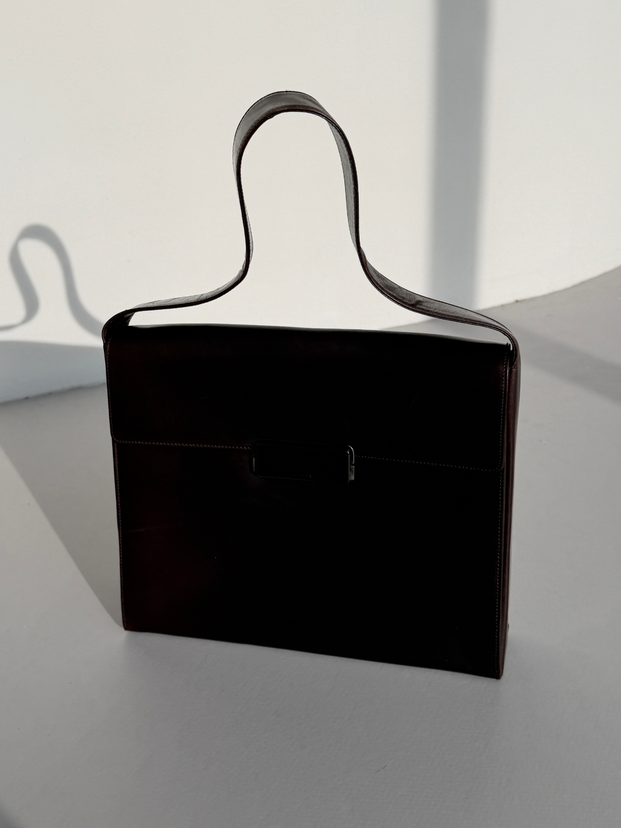 RR ARCHIVE Prada Militare Leather Handbag