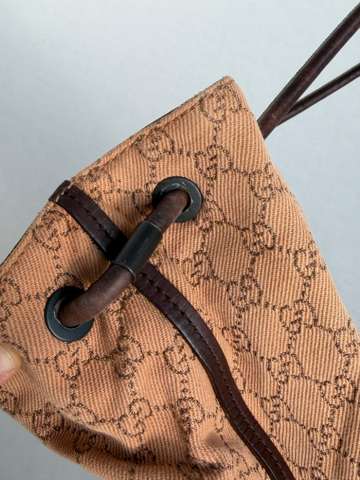 RR ARCHIVE Gucci GG Canvas Gifford Tote Bag