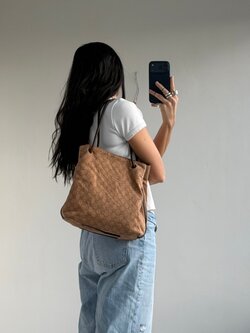 RR ARCHIVE Gucci GG Canvas Gifford Tote Bag