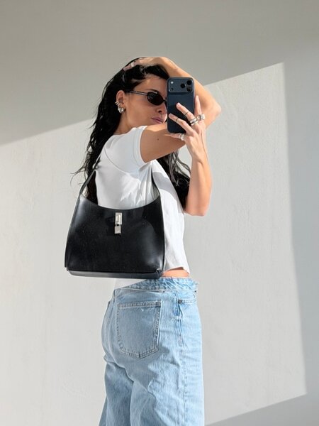 RR ARCHIVE Gucci Lock Leather Bag