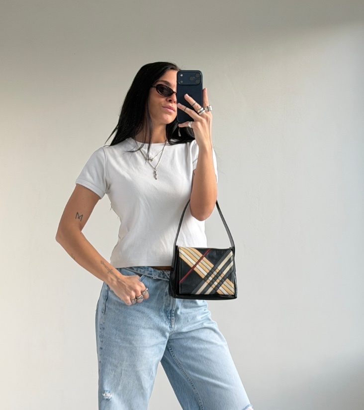 RR ARCHIVE Burberry Nova Check Mini Bag