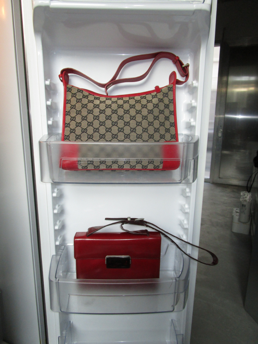 RR ARCHIVE Prada Militare Leather Shoulder Bag