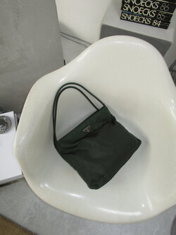 RR ARCHIVE Prada Nylon Tessuto Double Handle Bag
