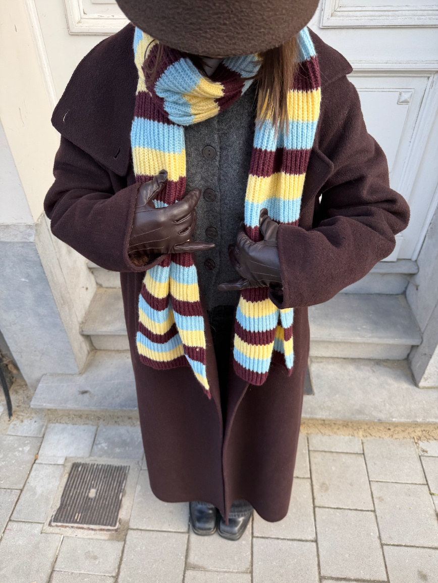 Rough Riders RR Striped Scarf