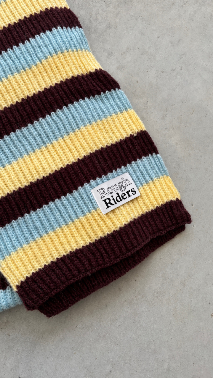 Rough Riders RR Striped Scarf