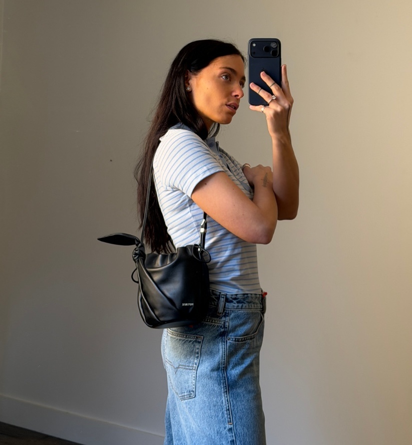 Rotate Leather Bon Bon Bag