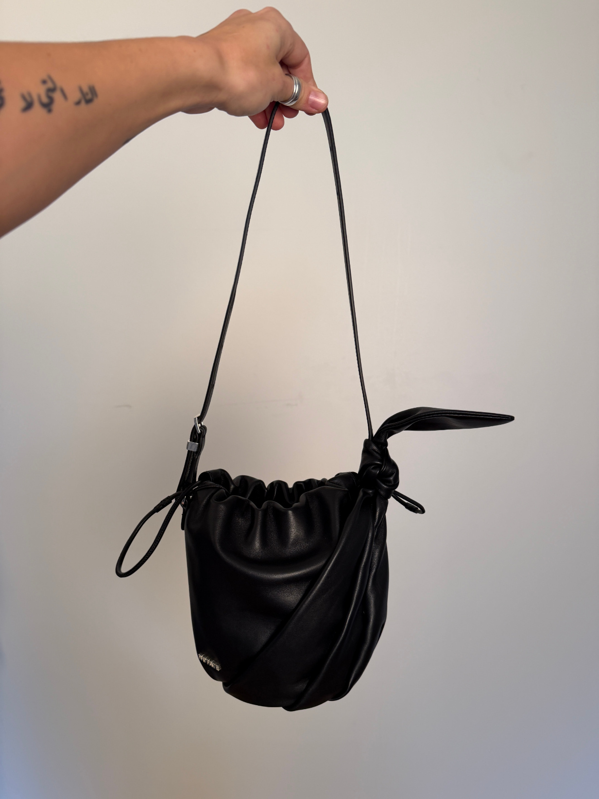 Rotate Leather Bon Bon Bag