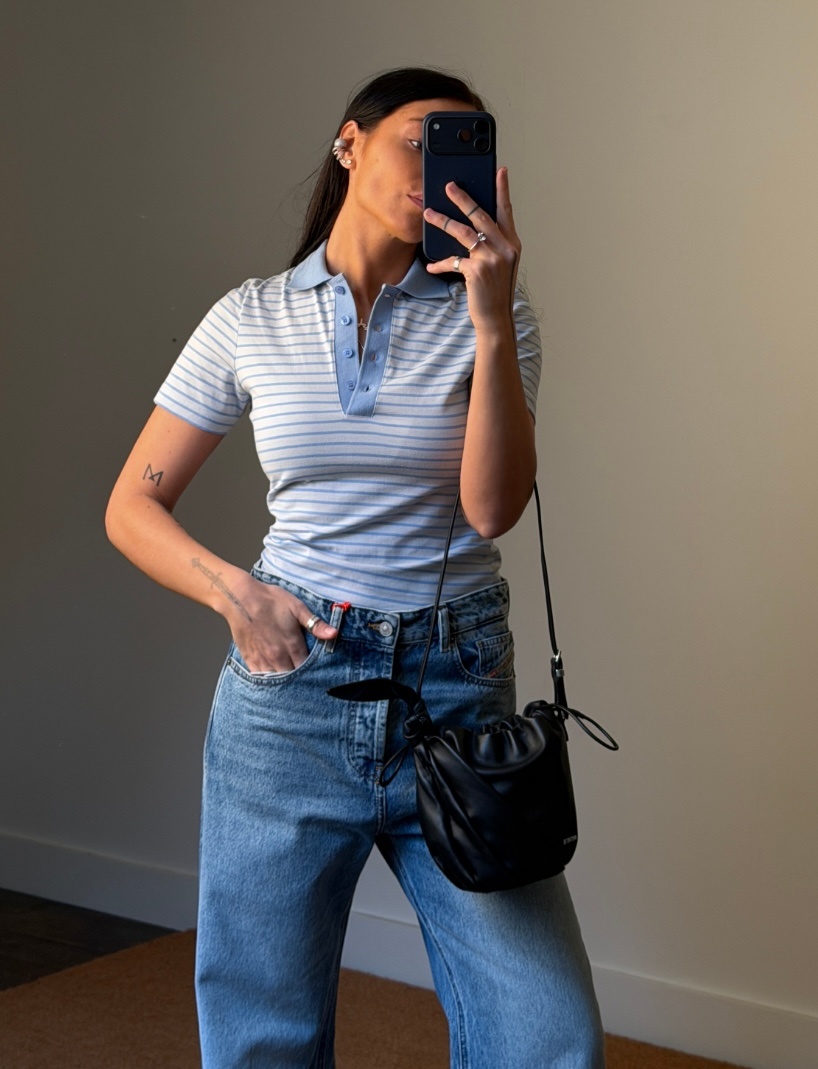 Rotate Leather Bon Bon Bag