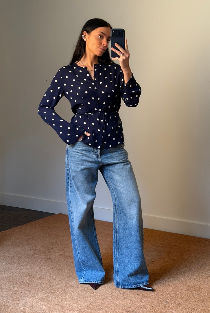 Baum Und Pferdgarten Madelie Polka Dot Blouse