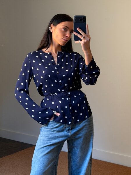 Baum Und Pferdgarten Madelie Polka Dot Blouse