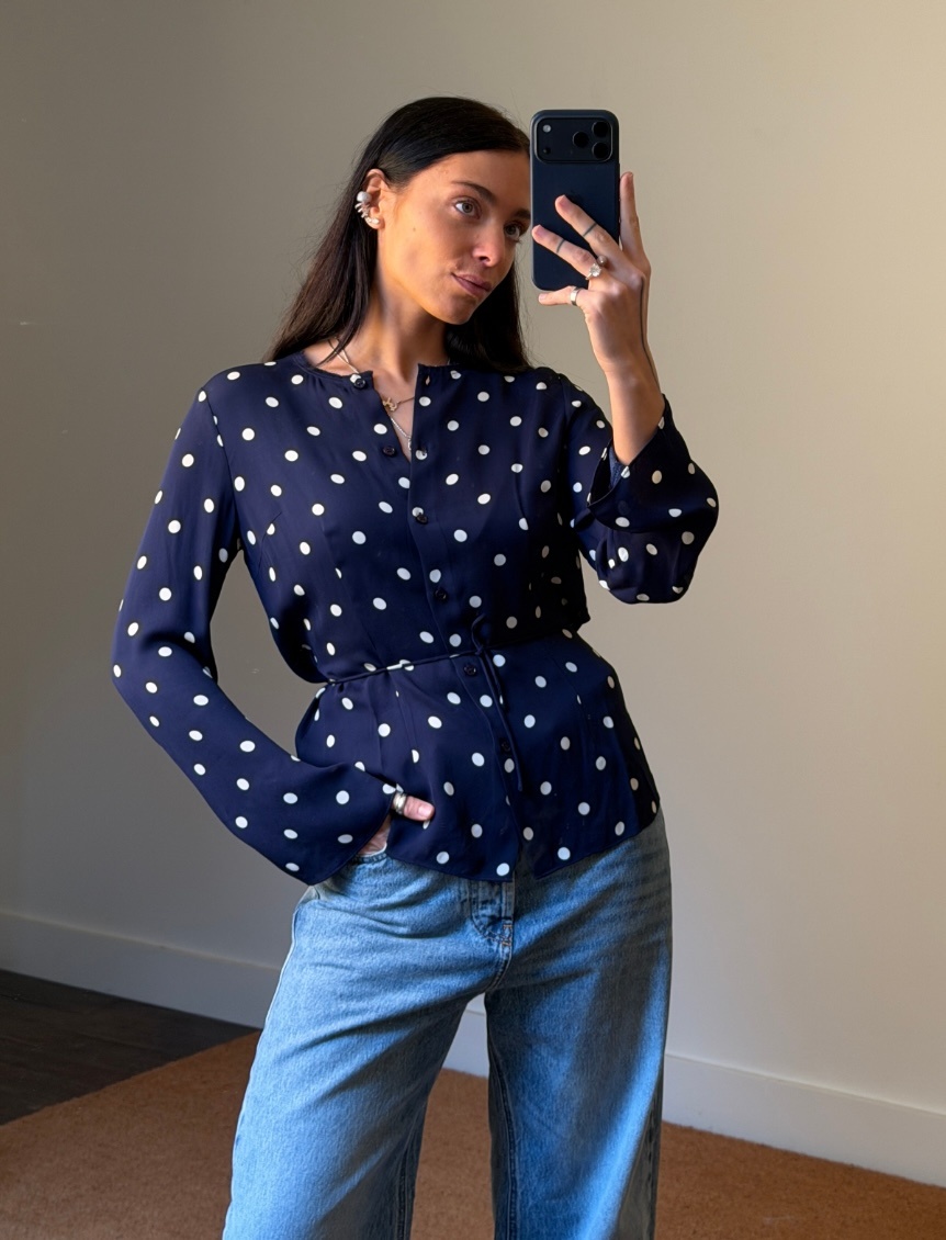 Baum Und Pferdgarten Madelie Polka Dot Blouse