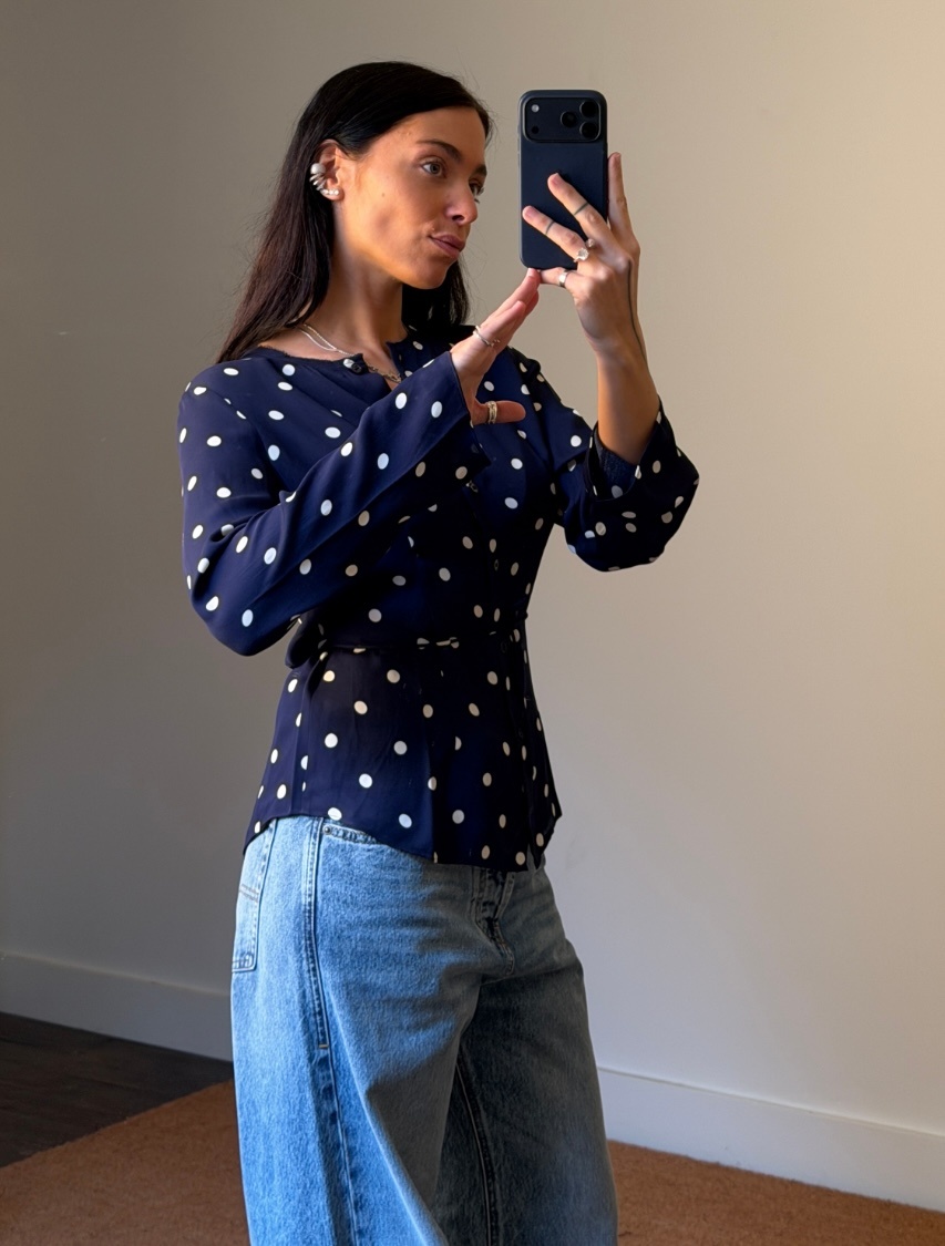 Baum Und Pferdgarten Madelie Polka Dot Blouse