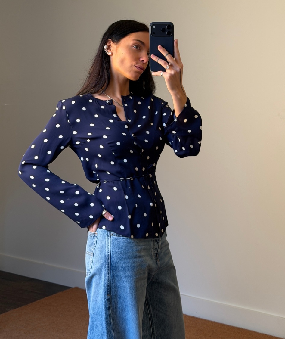 Baum Und Pferdgarten Madelie Polka Dot Blouse