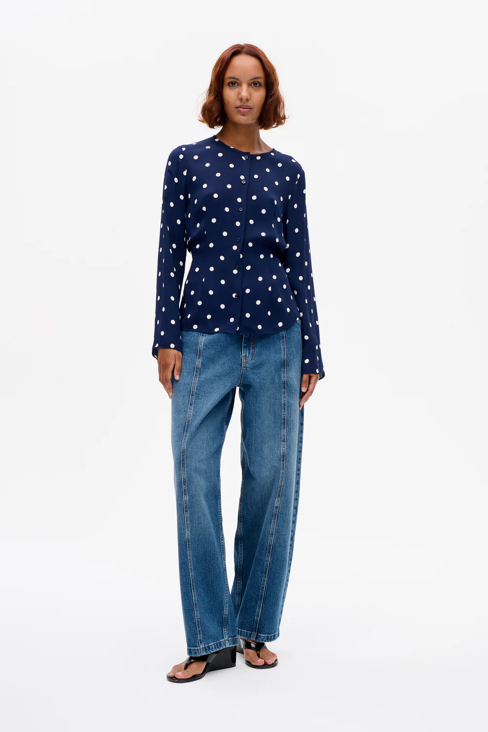Baum Und Pferdgarten Madelie Polka Dot Blouse