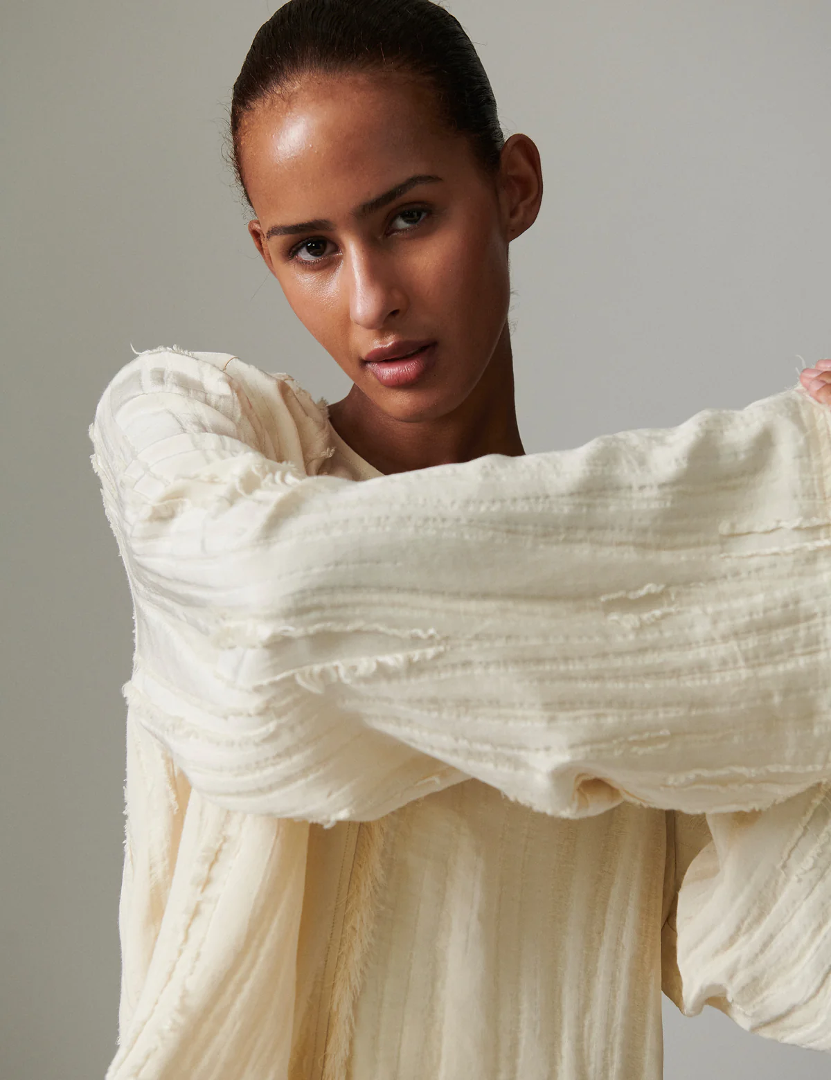 DAY Ralph Structured Fringes Blouse